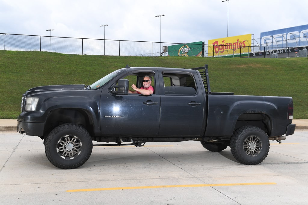 My father at Hot Rod Power Tour 2023